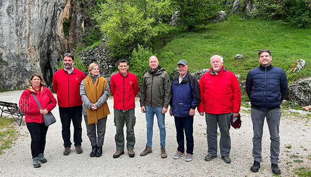 Az Aggteleki Nemzeti Parkban tett látogatást az alapvető jogok biztosa és a jövő nemzedékek érdekeinek védelmét ellátó biztoshelyettes