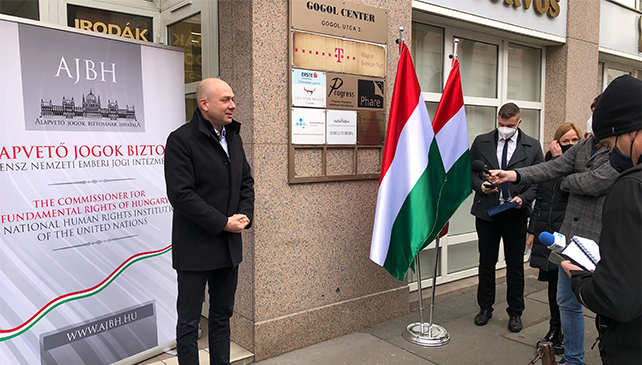 Megnyitotta Szegedi Területi Irodáját az Alapvető Jogok Biztosának Hivatala
