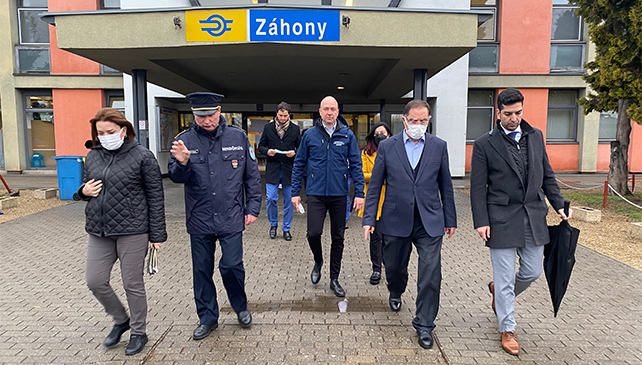 A magyar–ukrán határszakaszhoz látogatott dr. Kozma Ákos kíséretében a török vezető ombudsman