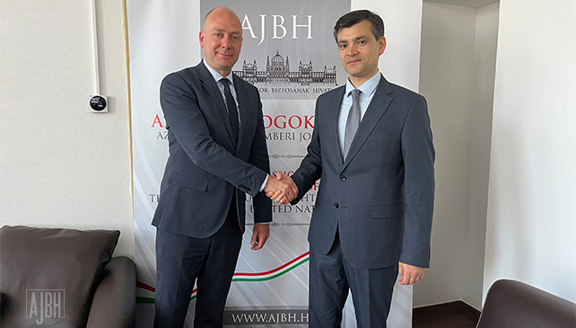 Dr. Kozma Ákos hivatalában fogadta Üzbegisztán magyarországi nagykövetségének első titkárát