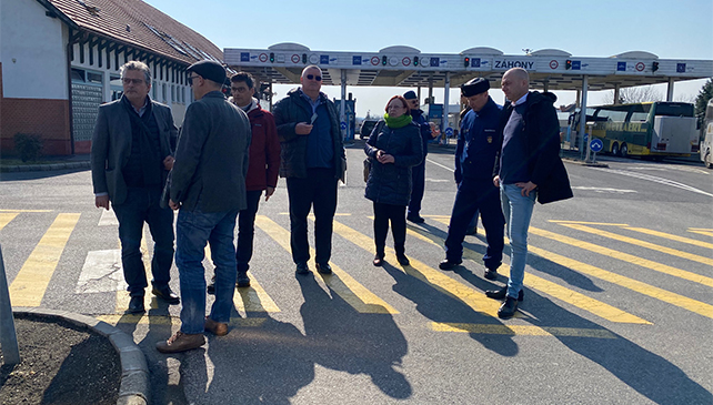 IOI European Regional President and Slovenian Ombudsman Visit Hungarian–Ukrainian Border in Company of Dr. Ákos Kozma