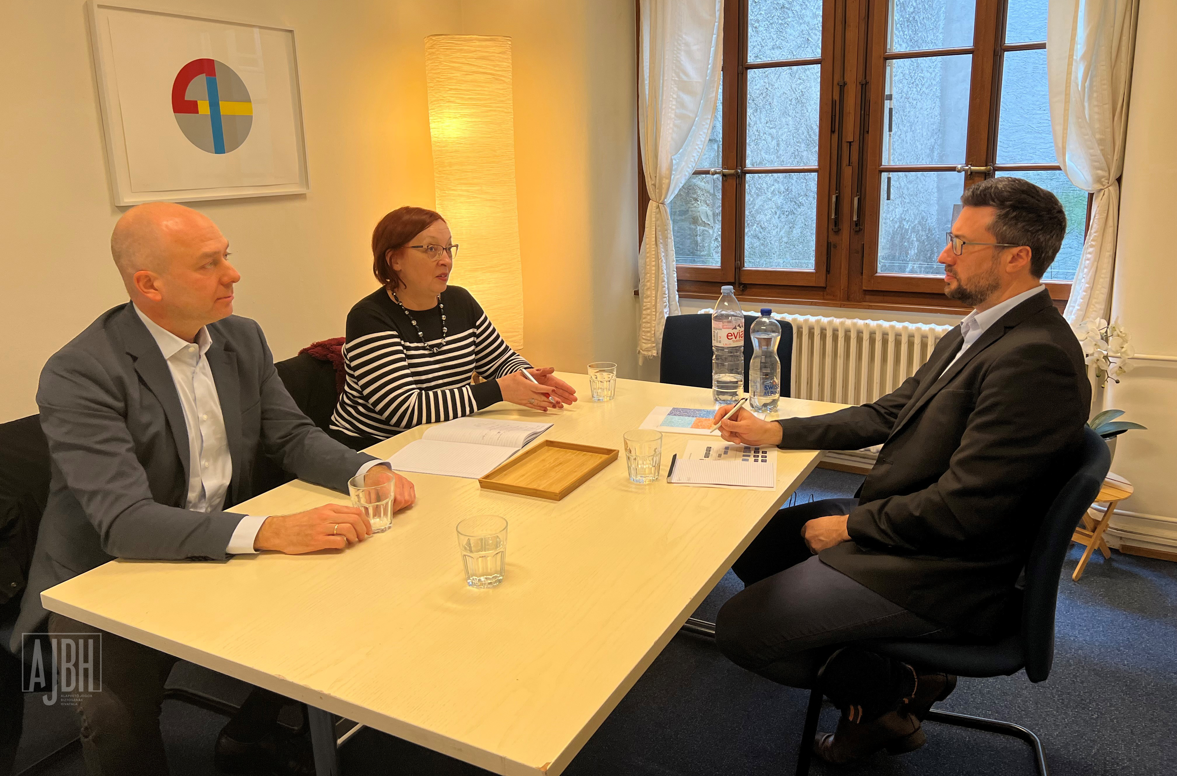 BILATERAL MEETING BETWEEN THE COMMISSIONER FOR FUNDAMENTAL RIGHTS AND THE OMBUDSMAN IN GENEVA