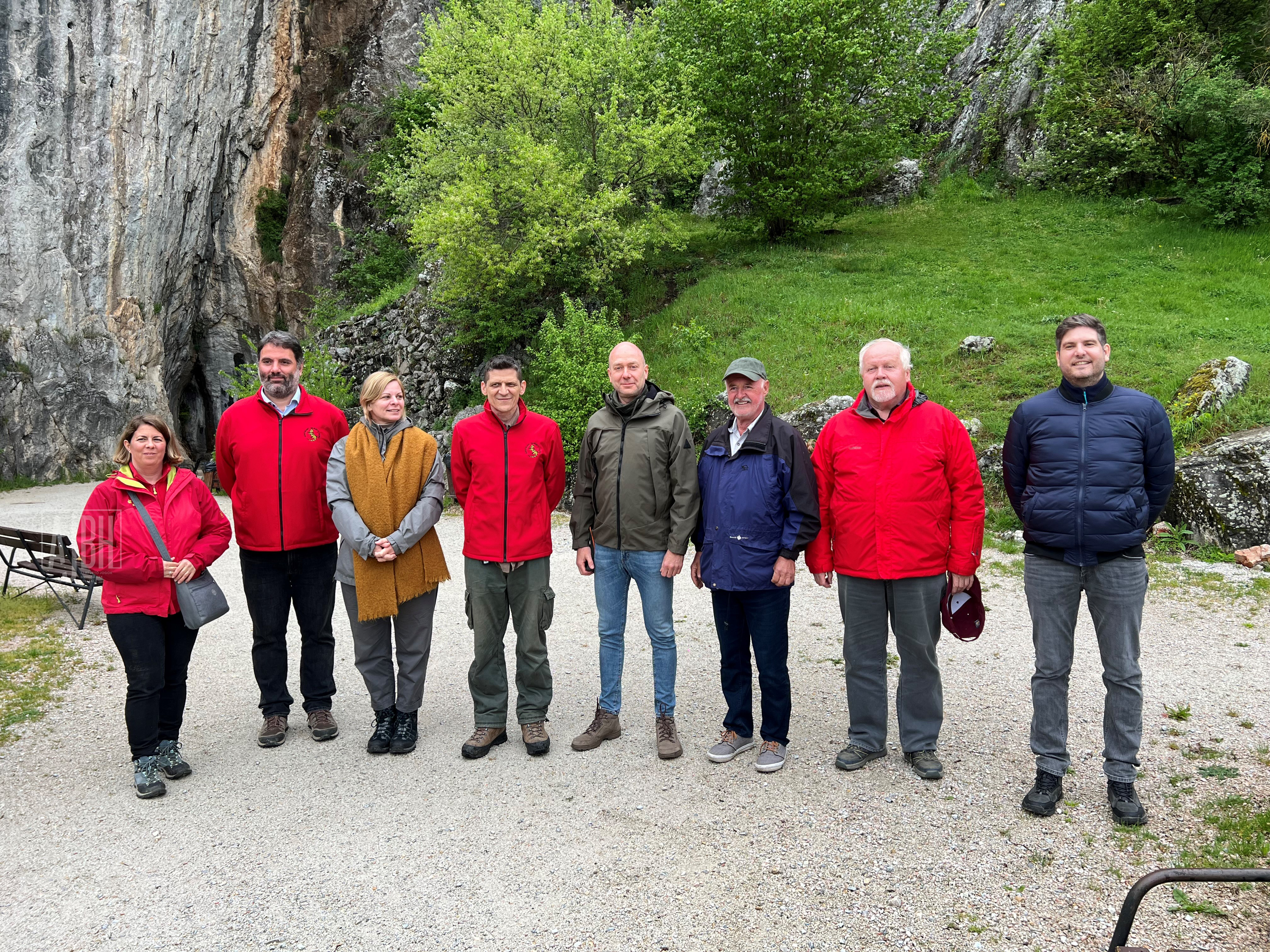 Commissioner for Fundamental Rights of Hungary and Deputy Commissioner for Future Generations Visit Aggtelek National Park