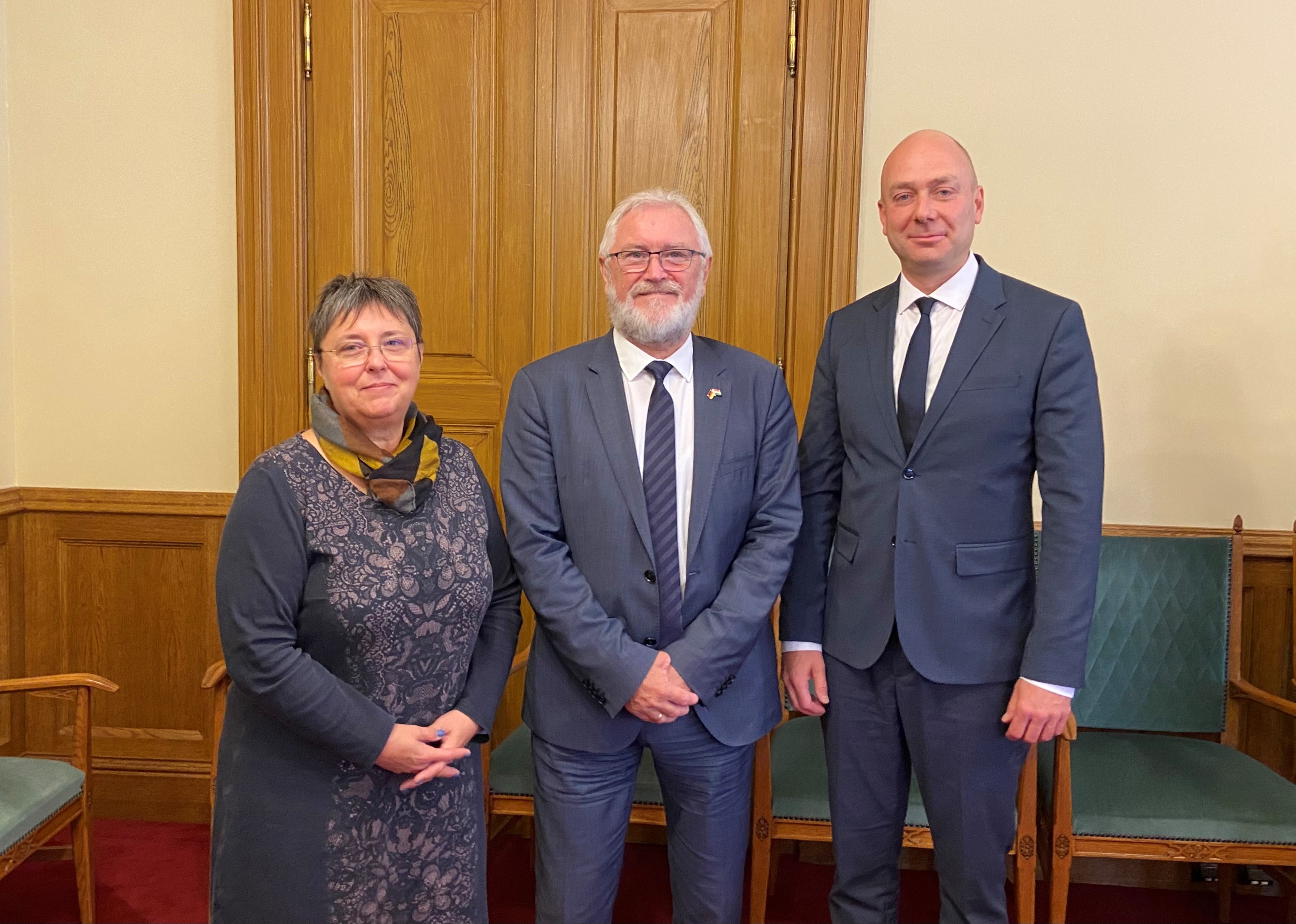 Az alapvető jogok biztosa, a nemzetiségi biztoshelyettes és a német nemzetiségi képviselő